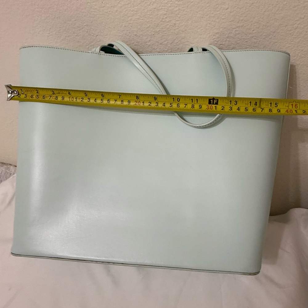 Kate Spade Mint Green Cactus Tote good condition - Picture 12 of 15